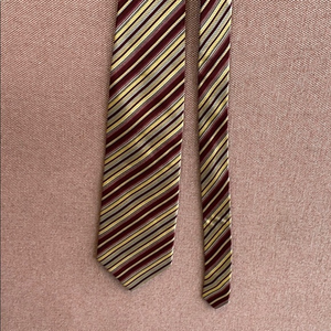 Giorgio Bissoni XL 100%‎ silk neck tie necktie